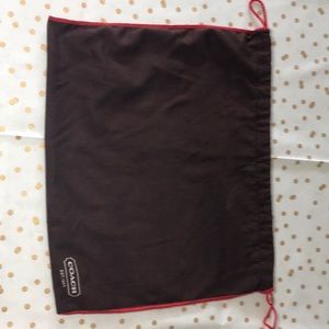 Coach dust bag
